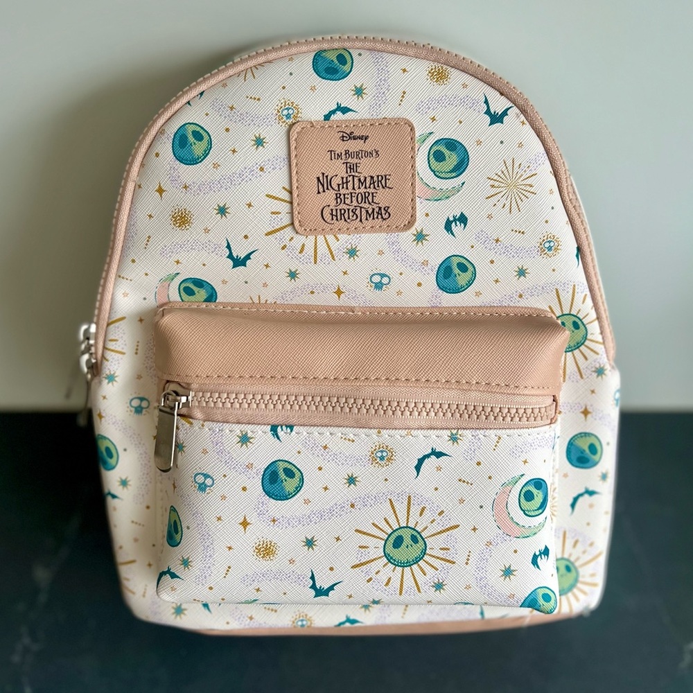 NWT Rare Disney’s Nightmare Before Christmas mini backpack.